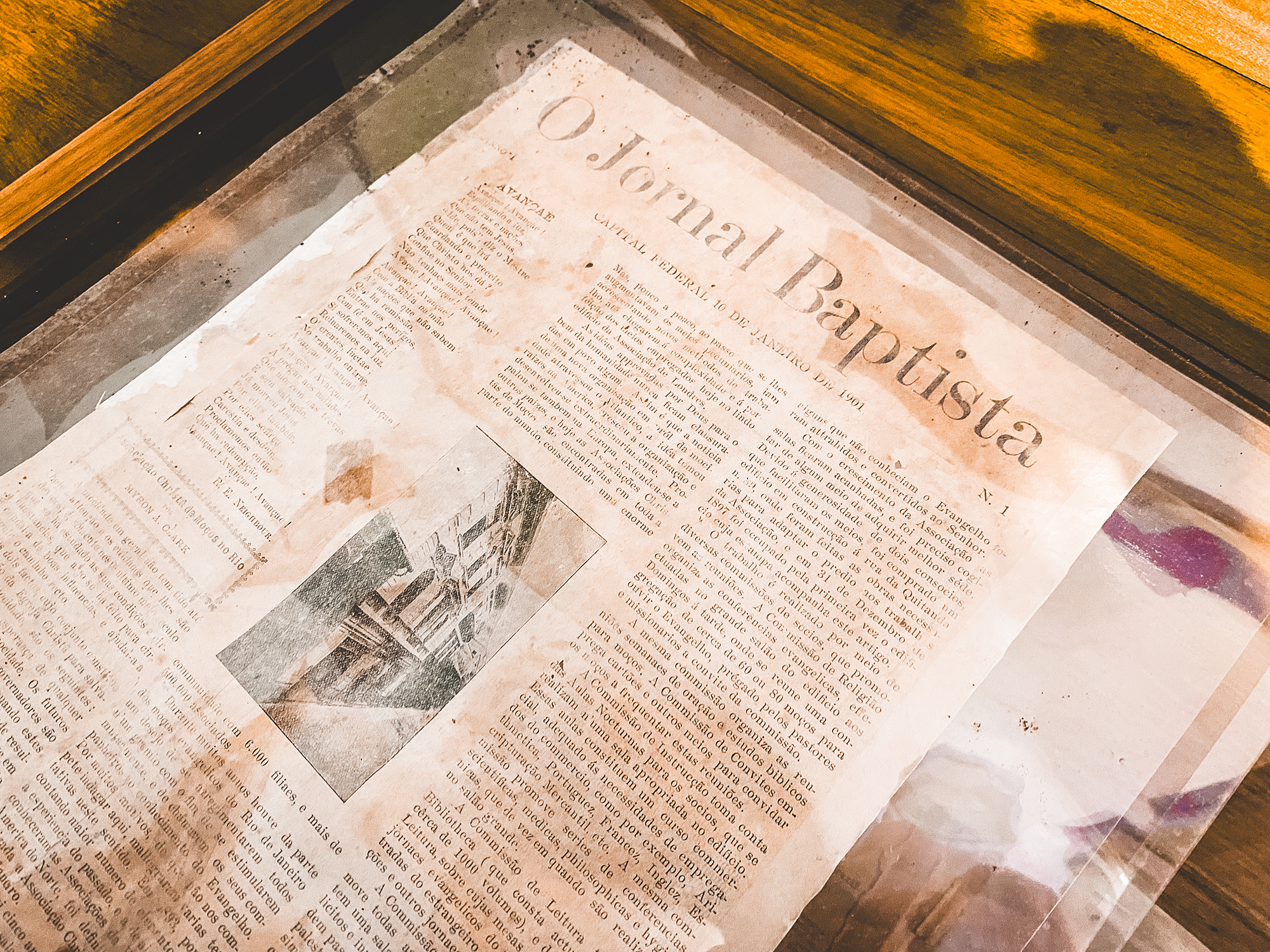 1º Exemplar de O Jornal Batista – 1901