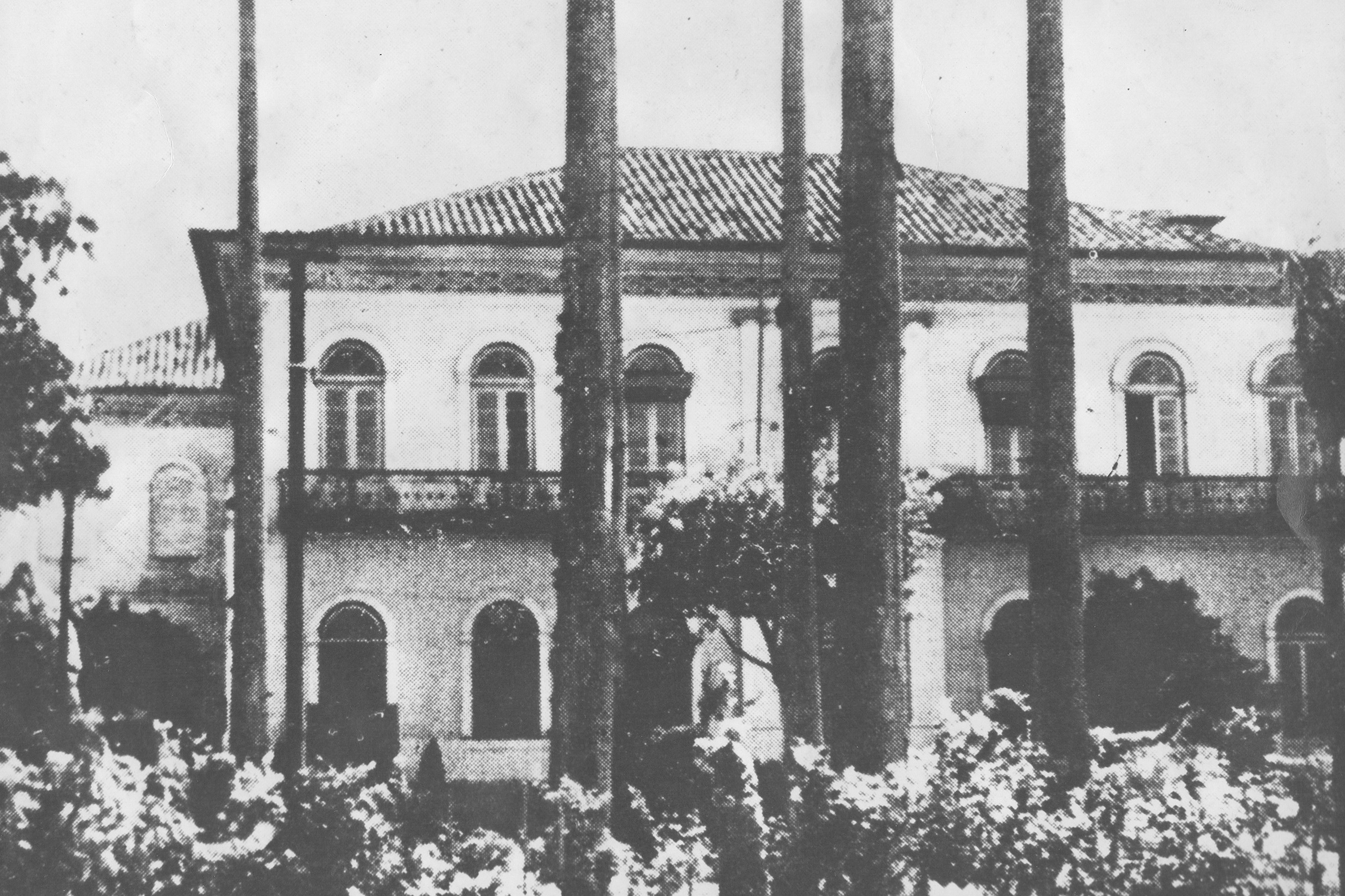 Antiga sede do colégio e seminário - 1908